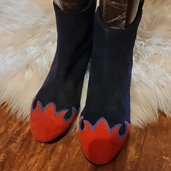 Free People Adele Flame boots 40/10 - Picture 2 of 15